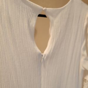 White Lulu's maxi dress